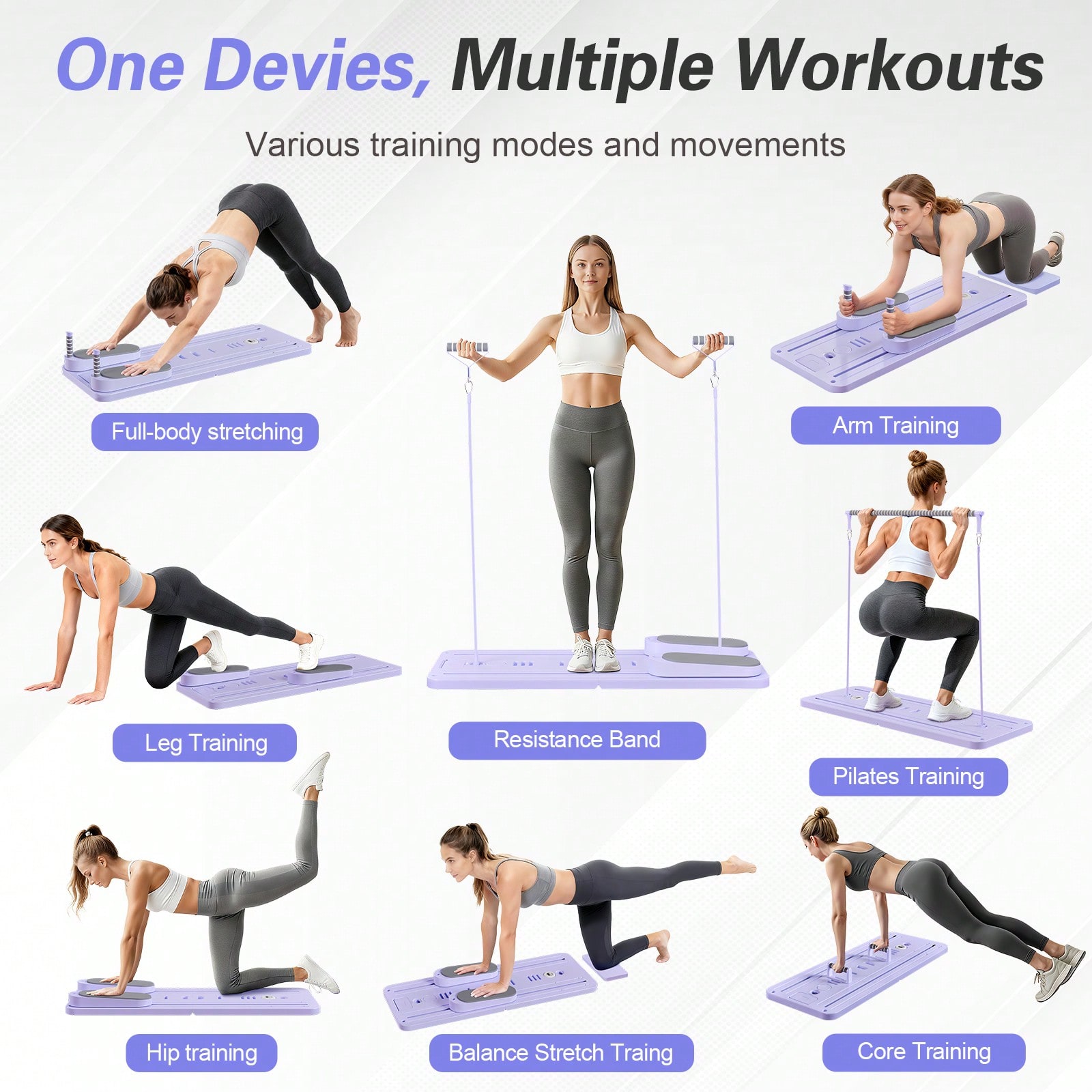 جهاز بيلاتس ريفورمر مع قضيب، ل - مراجعة Pilates & Yoga Vida وسعره