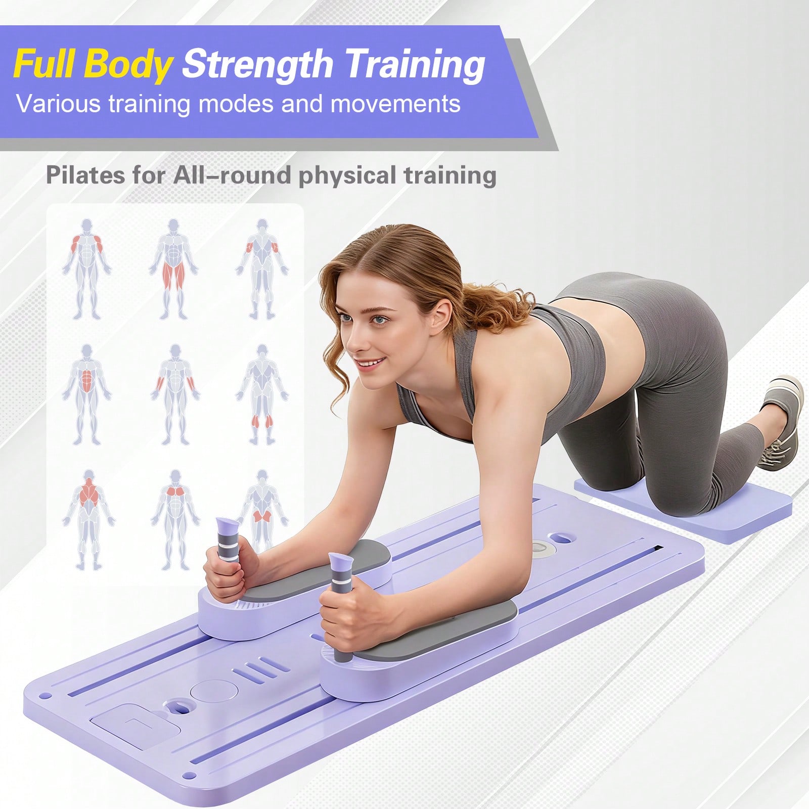 جهاز بيلاتس ريفورمر مع قضيب، ل - مراجعة Pilates & Yoga Vida وسعره