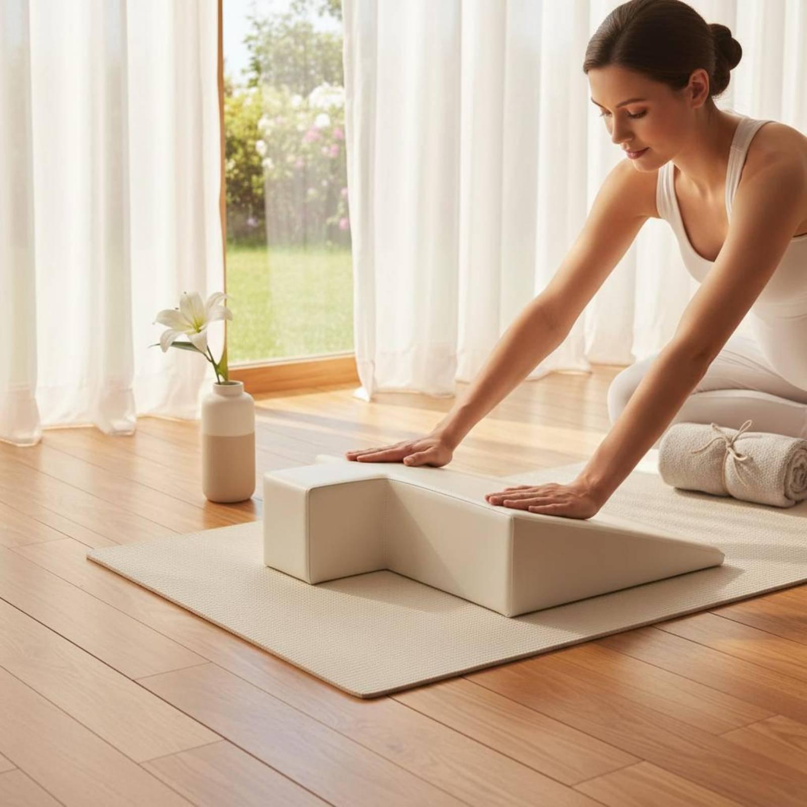 وسادة دعم للحوامل من الفوم الك - مراجعة Pilates & Yoga Vida وسعره