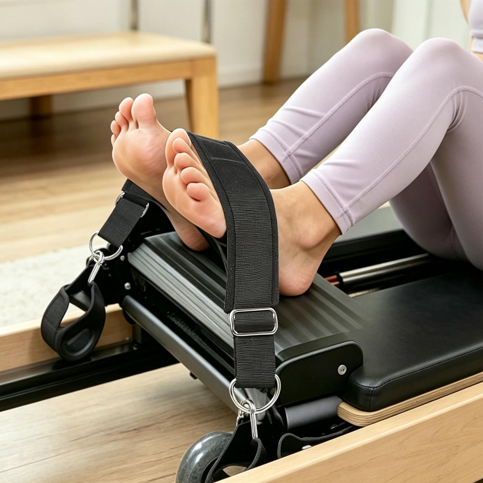 حزام قدم ريفورمر مزدوج الحلقات - مراجعة Pilates & Yoga Vida وسعره